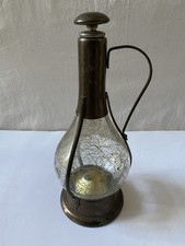 Vtg glass brass for sale  Northville