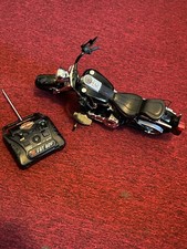 Harley Davidson Fat Boy motocicleta de controle remoto nova brilhante controle de rádio precisa de carga comprar usado  Enviando para Brazil