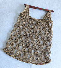 Vintage macrame string for sale  WAKEFIELD