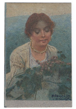 Cartolina originale illustr. usato  Venezia