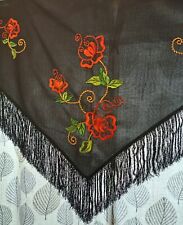 Vintage spanish embroidered for sale  LINCOLN