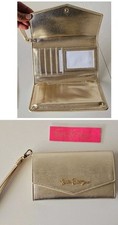 NOVA Bolsa Carteira Lilly Pulitzer Dourada Metálica Baylen Telefone Pulseira Embreagem Nova Com Etiqueta, usado comprar usado  Enviando para Brazil
