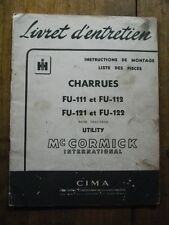 Mccormick charrues 111 d'occasion  Pomarez