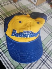 Boné chapéu Butterfinger Snapback Candy Nestle chocolate azul ouro caminhoneiro novo sem etiquetas, usado comprar usado  Enviando para Brazil