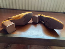 Mustard coloured suede for sale  LONDONDERRY