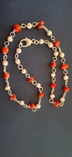 Collana catena perle usato  Casapesenna