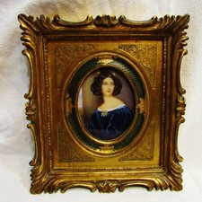 Portrait miniature ancien d'occasion  Hennebont