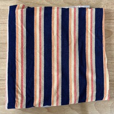Usado, Tecido de malha vintage anos 70 anos 80 multicolorido listrado slub veludo retrô terry W 52" x 3 jardas comprar usado  Enviando para Brazil