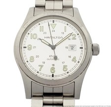 Massive Hamilton cáqui estilo militar relógio automático masculino de aço comprar usado  Enviando para Brazil