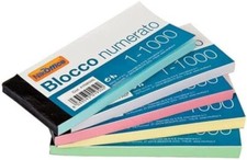 Blocchetti numerati 100 usato  Pagani