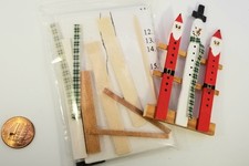 CASA DE BONECAS MINIATURA DECORAÇÃO DE CERCA DE NATAL MAIS KIT PARA FAZER OUTRO, usado comprar usado  Enviando para Brazil