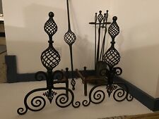 fireplace hand forged set for sale  Chatham