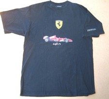 Camiseta Marca FERRARI 248 F1 2006 Programação GRANDE PRETA Qualidade Algodão comprar usado  Enviando para Brazil