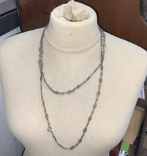 Magnifique sautoir argent d'occasion  Suresnes