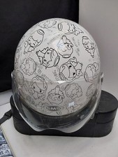 CAPACETE DE MOTOCICLETA FEMININO COM design anjo esportes estratégicos ST-202ABS  comprar usado  Enviando para Brazil