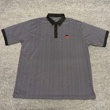 Camisa polo masculina Texas Tech XL HL esporte xadrez preto logotipo piloto mascarado desempenho comprar usado  Enviando para Brazil