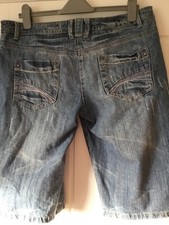 ladies knee length shorts for sale  BARRY