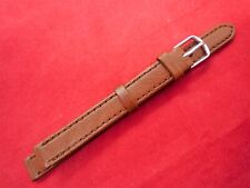 Brown leather long for sale  BANGOR