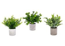 Kunstblumen topf 3er gebraucht kaufen  Borken