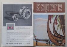 Rivista sapere luglio usato  Cagliari