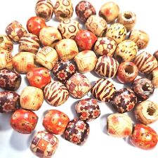 Holzperlen 17mm bunte gebraucht kaufen  Krefeld