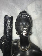 Statuette femme africaine d'occasion  Laroque-Timbaut