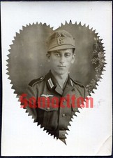 FOTO ORIGINAL DA ELITE ALEMÃ EDELWEISS Gebirgsjager Mountain Troop I12/5 Segunda Guerra Mundial comprar usado  Enviando para Brazil