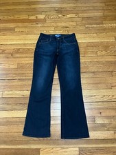 Jeans Democracy Bootcut Ab Solution lavagem escura azul jeans stretch feminino tamanho 8 comprar usado  Enviando para Brazil