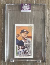 2025 George Springer autógrafo 1/1 Topps Archives Astros mini lacrado autografado RARO comprar usado 2025 George Springer autógrafo 1/1 Topps Archives Astros mini lacrado autografado RARO comprar usado  Enviando para Brazil