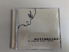 Antimaniax - As Long As People Think CD Skate Punk Rock Reino Unido 2002 Hardcore Ska comprar usado  Enviando para Brazil