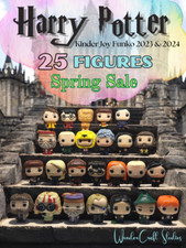 Używany, HARRY POTTER Kinder Joy Funko 2023 i 2024, WIOSENNA WYPRZEDAŻ, Zestaw 25 figurek na sprzedaż  PL
