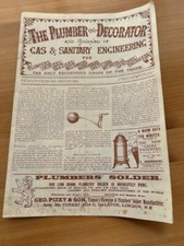 Plumber decorator journal for sale  CARLISLE