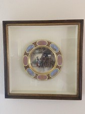 Placa rara Meissen finamente pintada após descongelador, emoldurada comprar usado  Enviando para Brazil