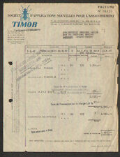 PARIS (XI°) USINE de CLERMONT-FERRAND / INSECTICIDE & BACTERICIDE "TIMOR" 1947, usado comprar usado  Enviando para Brazil