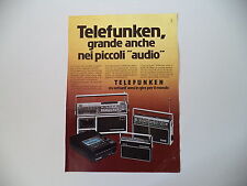 Advertising pubblicità 1977 usato  Salerno