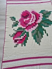 Tagesdecke handarbeit gehäkel gebraucht kaufen  Ense