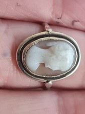 Silver cameo ring for sale  BIRMINGHAM