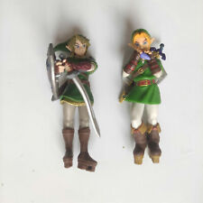 2 peças Nintendo Amiibo The Legend of Zelda Ocarina of Time Link boneco sem brinquedos de jogo, usado comprar usado  Enviando para Brazil