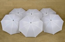 White wedding umbrellas for sale  GAINSBOROUGH