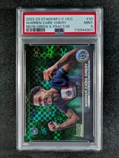 2022-23 Topps Stadium WARREN ZAIRE-EMERY 13/175 RC verde neon X-Fractor PSA 9 comprar usado  Enviando para Brazil