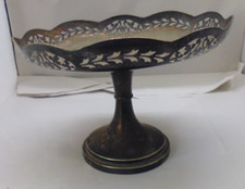 Vintage silver pedestal for sale  HAVERFORDWEST