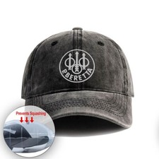 Boné de beisebol vintage jeans ajustável unissex chapéu pai fã militar Beretta Gun, usado comprar usado  Enviando para Brazil
