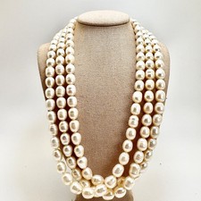 Triple strand genuine for sale  Richmond