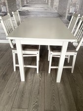 Solid wood table for sale  ASHFORD