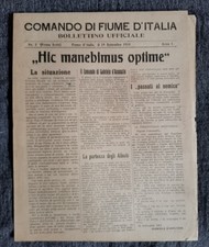 Fiume annunzio arditi usato  Treviso