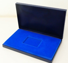 Vitrine azul para medalha ou placa de lingote comprar usado  Enviando para Brazil