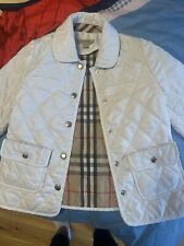 Girls burberry jacket for sale  OMAGH