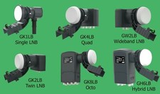 MK4 Single Twin Quad Octo Wideband Hybrid LNB LMB Para SKY HD Q Freesat Satellite comprar usado  Enviando para Brazil