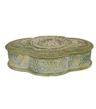 Vintage green incolay for sale  San Diego