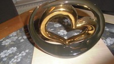 Keramik herz gold gebraucht kaufen  Annweiler am Trifels